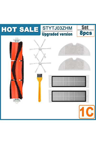 Choice كما هو موضح في الصورة، مكنسة روبوتية Mi Jia 2C لتنظيف الأرضيات، مزودة ...