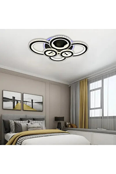 Alessandro DESIGN Lustra LED cu telecomanda si cristal NOVA ROTONDA RGB 154W,...