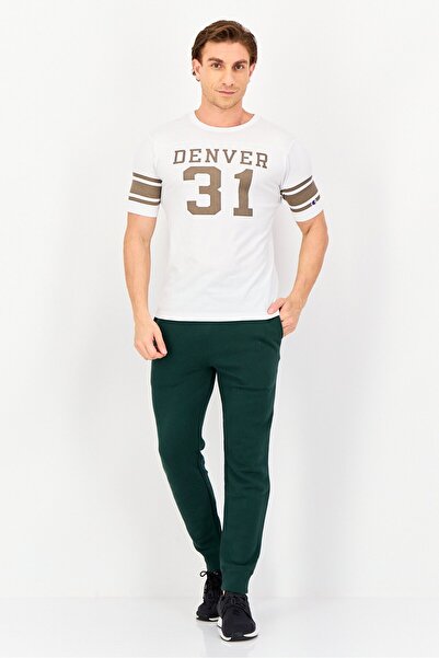 Champion Men Sportswear Fit Short Sleeve Outdoor T-Shirt, White