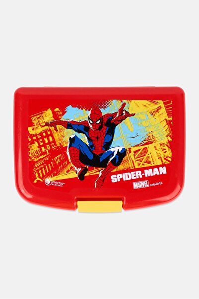 Marvel صندوق غداء بلاستيكي سبايدر مان، أحمر