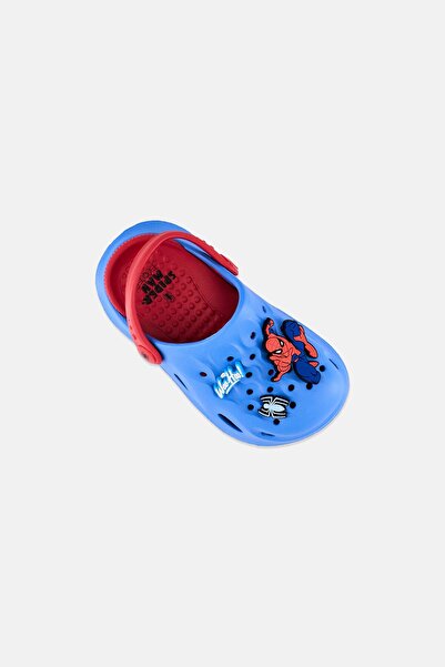 Marvel Kids Boy Spider Man Slingback Clogs, Blue