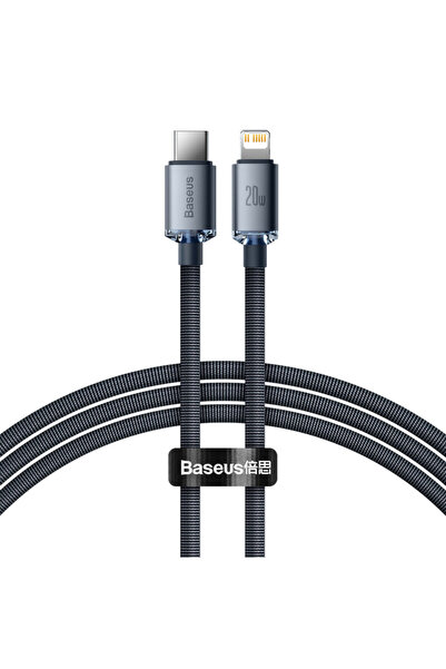Baseus Cablu USB-C Lightning 20W, 1,2m, Negru