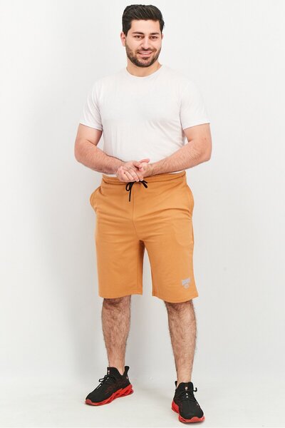 Tapout Men Sportswear Fit Training Shorts, Tan