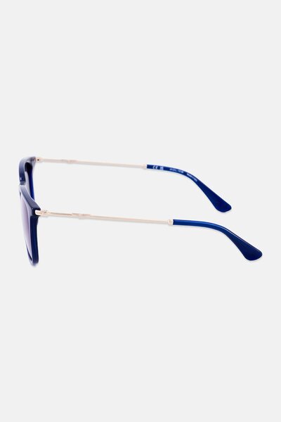 Police Men SPLL77M Square Sunglasses, Navy