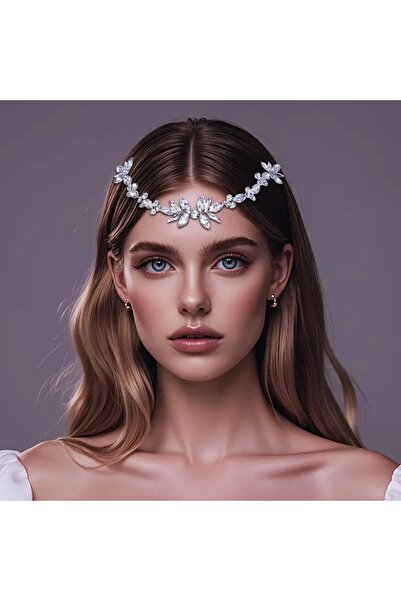 GlassySKY Stylish French Princess Style Hair Accessory Crown Hijab/Wedding/En...