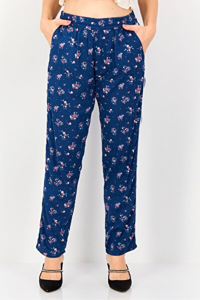 Reiko Women Street Fit Floral Print Straight Leg Pants, Multicolor