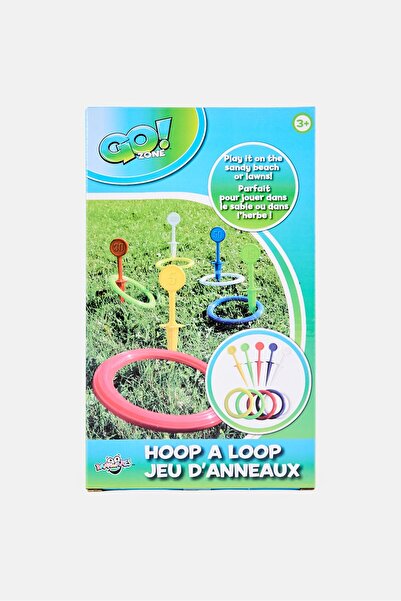 Gozone لعبة حلقة الأهداف المرقمة بخمسة أهداف، متعددة الألوان