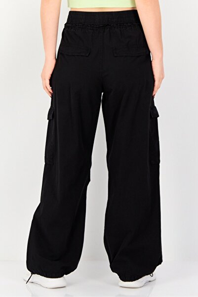 Don't Call Me Jennyfer Women Regular Fit Solid Cargo Pants, Black