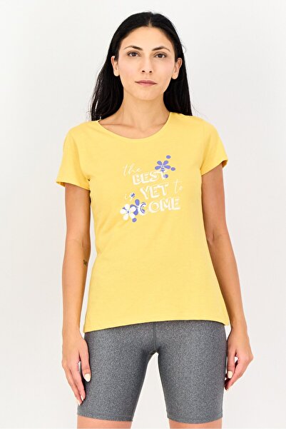 Zivame Rosaline by Women 2 Pcs Graphic Print Sleepwear T-Shirt Set, Multicolor