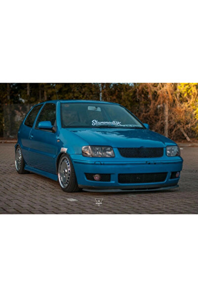 bestuning VW Volkswagen Polo 6N2 MK3 Uyumlu Universal 3 Parça Cupra Kupra Ön Ek Tampon Dili Lip Esnek Karlık