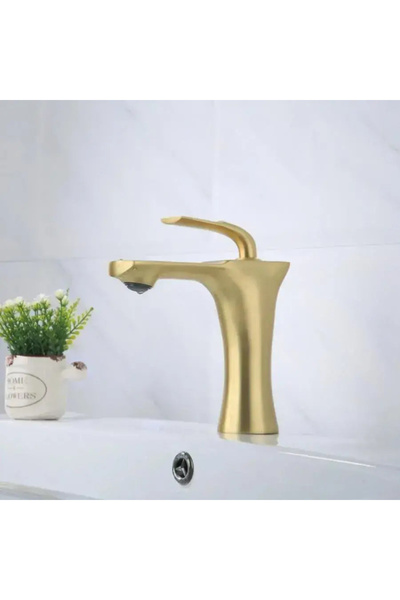 KORMAN TECHNIK Baterie Lavoar, Alama Sanitara, Auriu, OD/2066