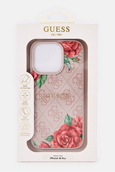 Guess iPhone 16 Pro Brand Logo Protective Case, Multicolor