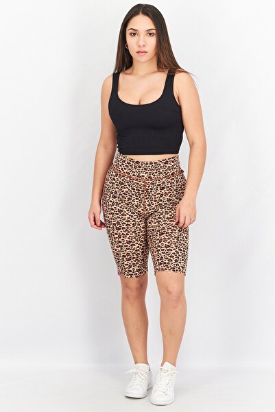 Electric Yoga Women Sportswear Fit Harmless Biker Shorts, Brown