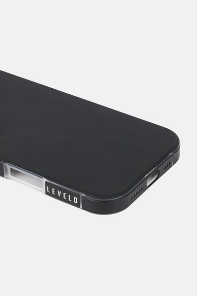 Levelo iPhone 16 Pro Mia Matte Silicone Protective Case, Black