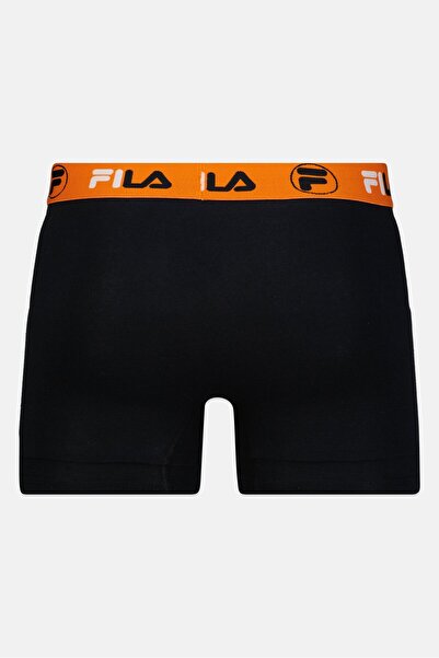 FILA Men 4 Pieces Brand Logo Stretchable Boxer Brief, Multicolor