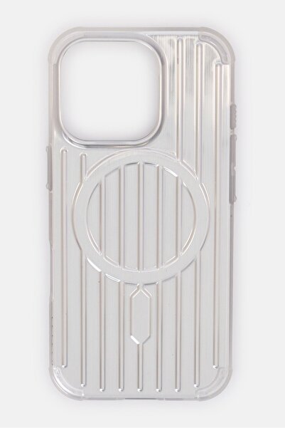 Levelo iPhone 16 Pro Cabin MagSafe Phone Case, Silver