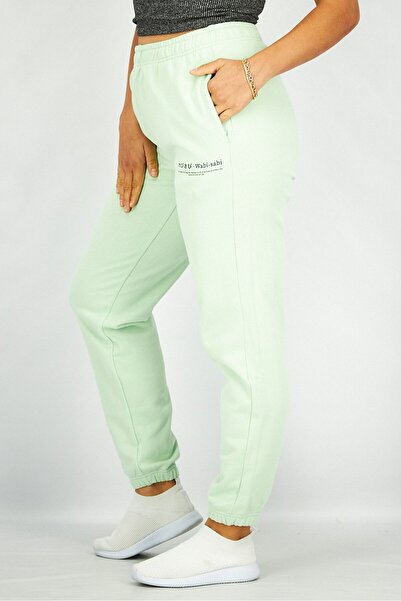 Ocean Pacific Women Sportwear Fit Graphic Print Track Pant, Green