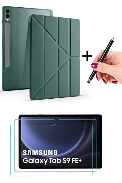 Nezih Case Samsung Tab S10 Plus / S9 Plus / Tab S9 Fe Plus Uyumlu Kalem Bölme...