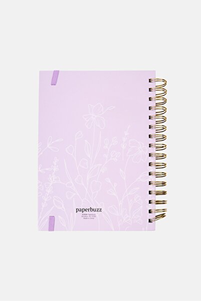 Paperbuzz God Is In All Things Bind Notebook, Lavender