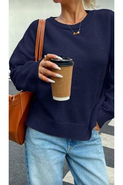 MOONBULL Women's Sweater Long Sleeve Winter Oversize Knitwear