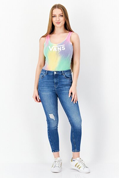 Vans Women Tie Dye Sleeveless Bodysuit, Multicolor