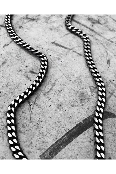 Satürn Silver Kuyumculuk Çelik Zincir Erkek Kolye Ve Bileklik Set Kararmaz Çelik Kolye Çelik Zincir Kolye Kalın Zincir