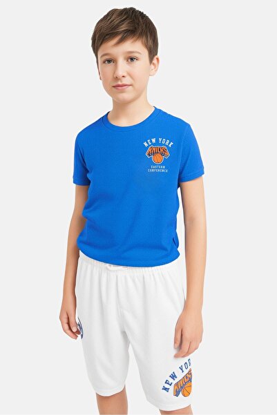 NBA Kids Boy 2 Pcs Graphic Print Top And Bottom Set, Multicolor