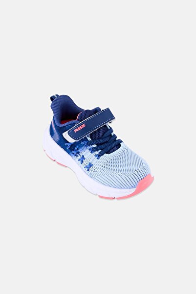 RBX Toddlers Girl Velcro Closure Running Shoes, Blue