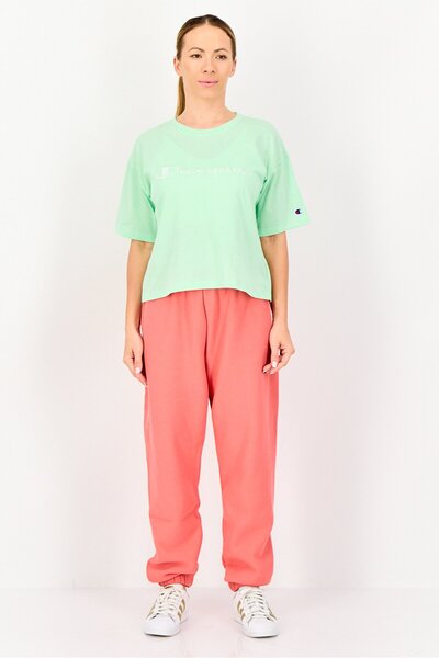 Champion Women Performance Fit Short Sleeve Running T-Shirt, Light Green