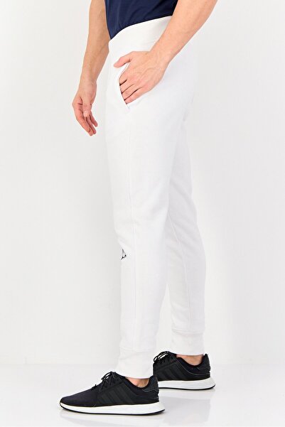 Champion Men Sportswear Fit Brand Logo Outdoor Sweatpants, White