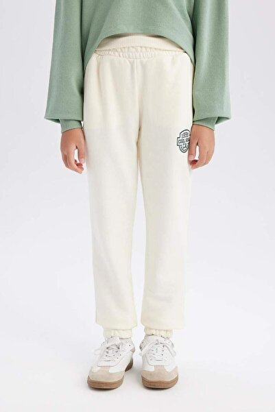 DeFacto Φούτερ για κορίτσια με τύπωμα Jogger με ελαστική μέση (25 SP)