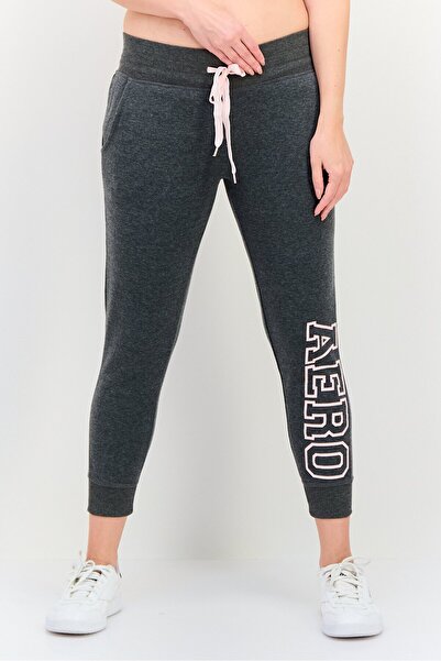 Aeropostale Women Sportswear Fit Training Sweatpants, Grey