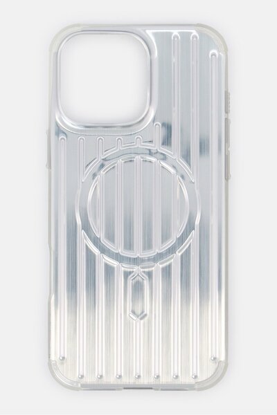 Levelo iPhone 16 Pro Max Cabin Magsafe Protective Case, Silver