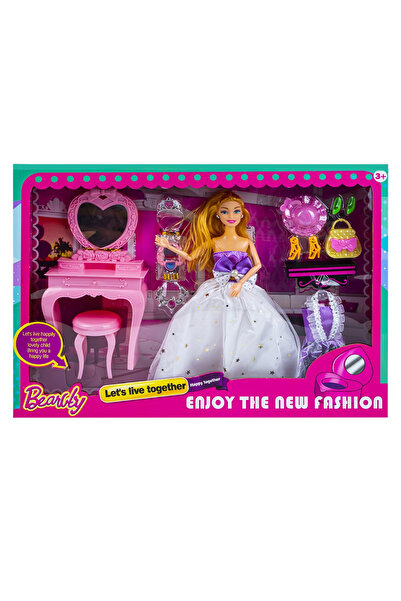 OEM Papusa cu accesorii cu masuta machiaj