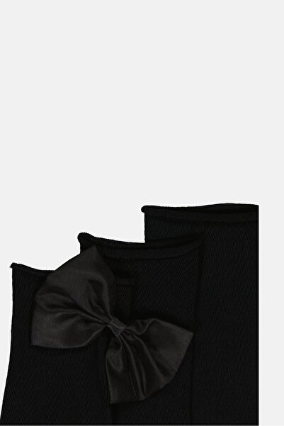 Steve Madden Women 4 Pair Brand Logo Ankle Socks, Black