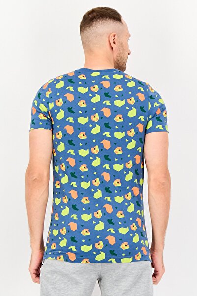 Puma Men Slim Fit Short Sleeve Outdoor T-Shirt, Multicolor