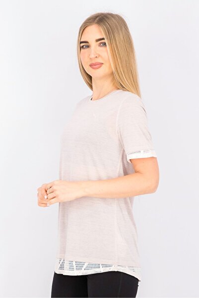 Puma Women Sportswear Fit Short Sleeves Training Top, Peach