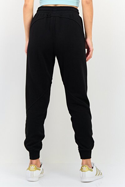 Forever 21 Women Regular Fit Plain Jogger Pants, Black