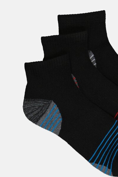 U.S. Polo Assn. Men 10 Pairs Brand Logo Quarter Socks, Multicolor