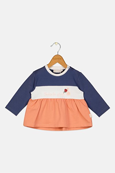 Sophie La Girafe Toddlers Girl Crew Neck Long Sleeve Top, Multicolor