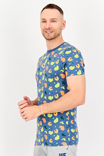 Puma Men Slim Fit Short Sleeve Outdoor T-Shirt, Multicolor