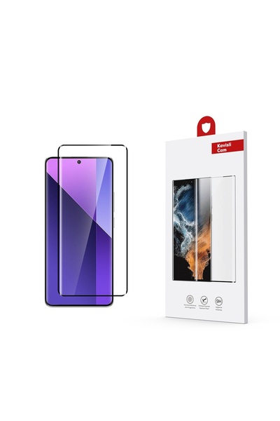 Roketcim Xiaomi Redmi Note 13 Pro Plus 5G Full Yapışkanlı Cam Ekran Koruyucu