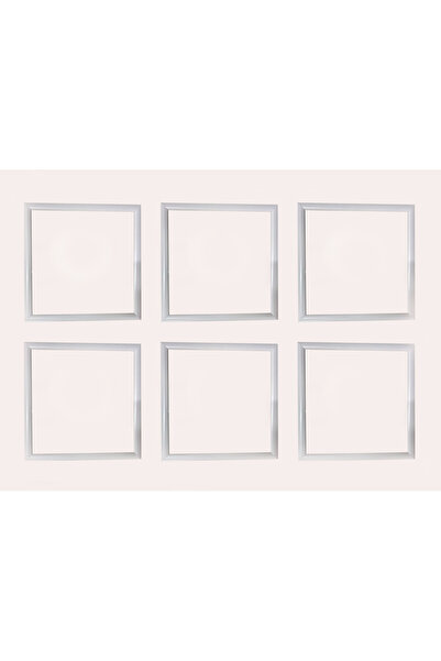 AS TİCARET Six 20X20 Frames (Without Posters) - White