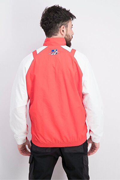 Reebok Men Classics Twin Vector Track Jacket, Red