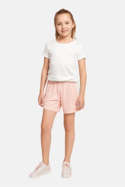 Puma Kids Girl Sportswear Fit Outdoor Shorts, Peach