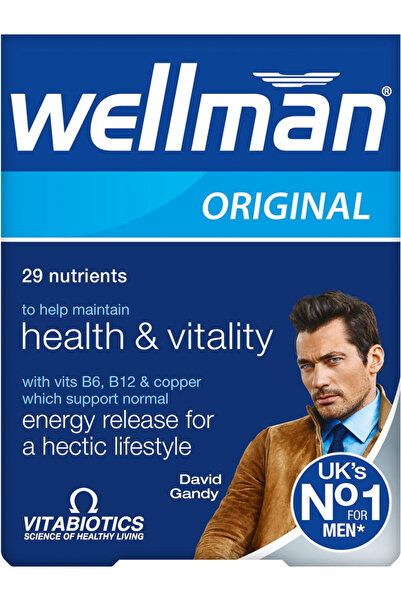 Vitabiotics Wellman Energy Release Tablets - 30 Tablets