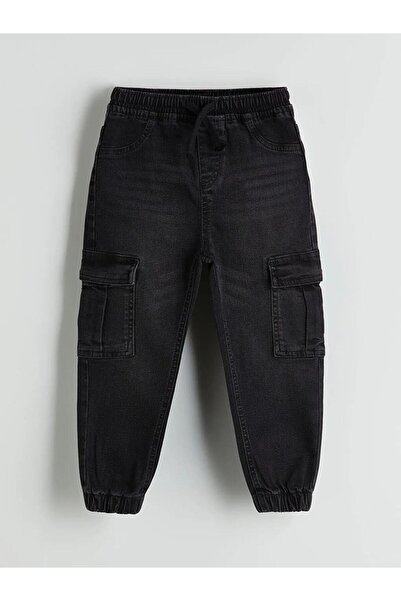 LC Waikiki Beli Lastikli Erkek Çocuk Jogger Jean Pantolon (W5)