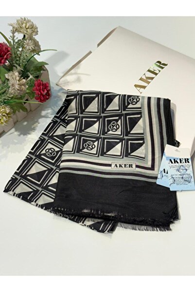 Aker Yaz Serinliği Dama Desen Şal 8968777