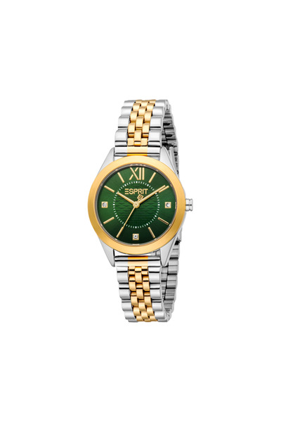 Esprit Women's Silver/Gold Watch | Es1l434m1065