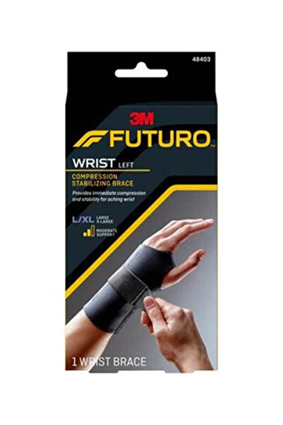 FUTURO 48403 دعامة معصم منشطة لليد اليسرى، مقاس كبير جدًا